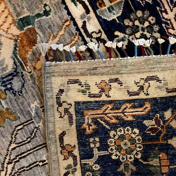 Hand Knotted Modern Tree of Life Rug 6' 0" x 8' 11" - No. AL88312