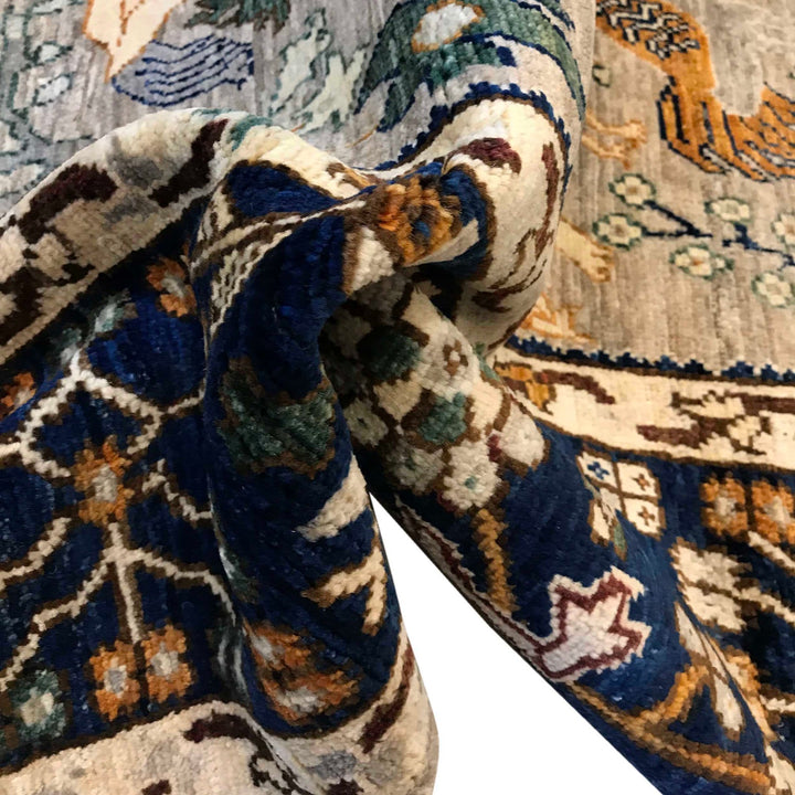 Hand Knotted Modern Tree of Life Rug 6' 0" x 8' 11" - No. AL88312