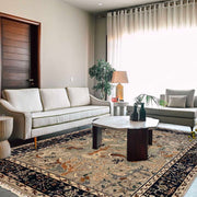 Hand Knotted Modern Tree of Life Rug 6' 0" x 8' 11" - No. AL88312