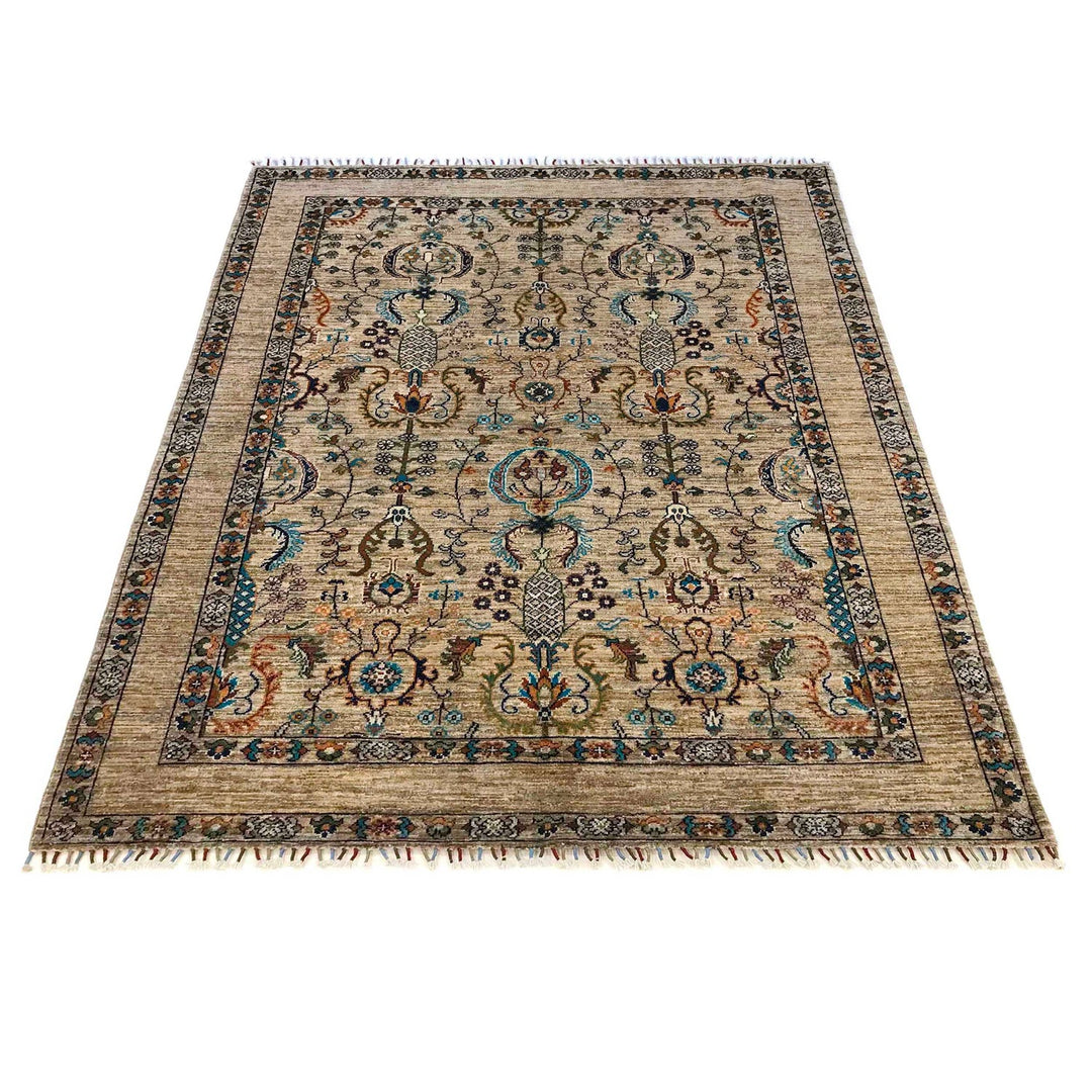 Hand Knotted Sultani Modern Rug 5' 8" x 7' 9" - No. AL85576