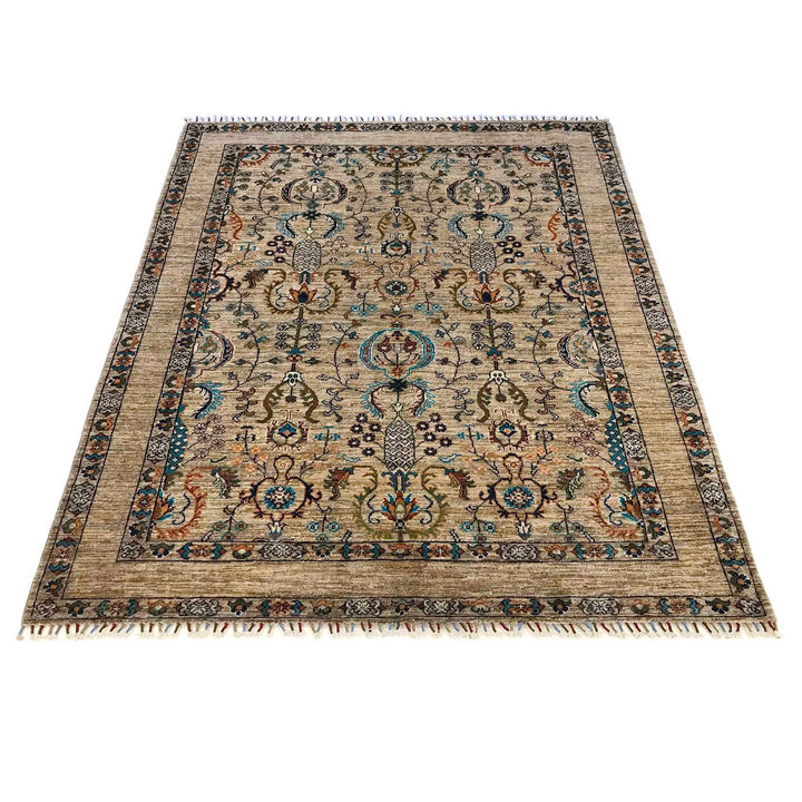 Hand Knotted Sultani Modern Rug 5' 8" x 7' 9" - No. AL85576