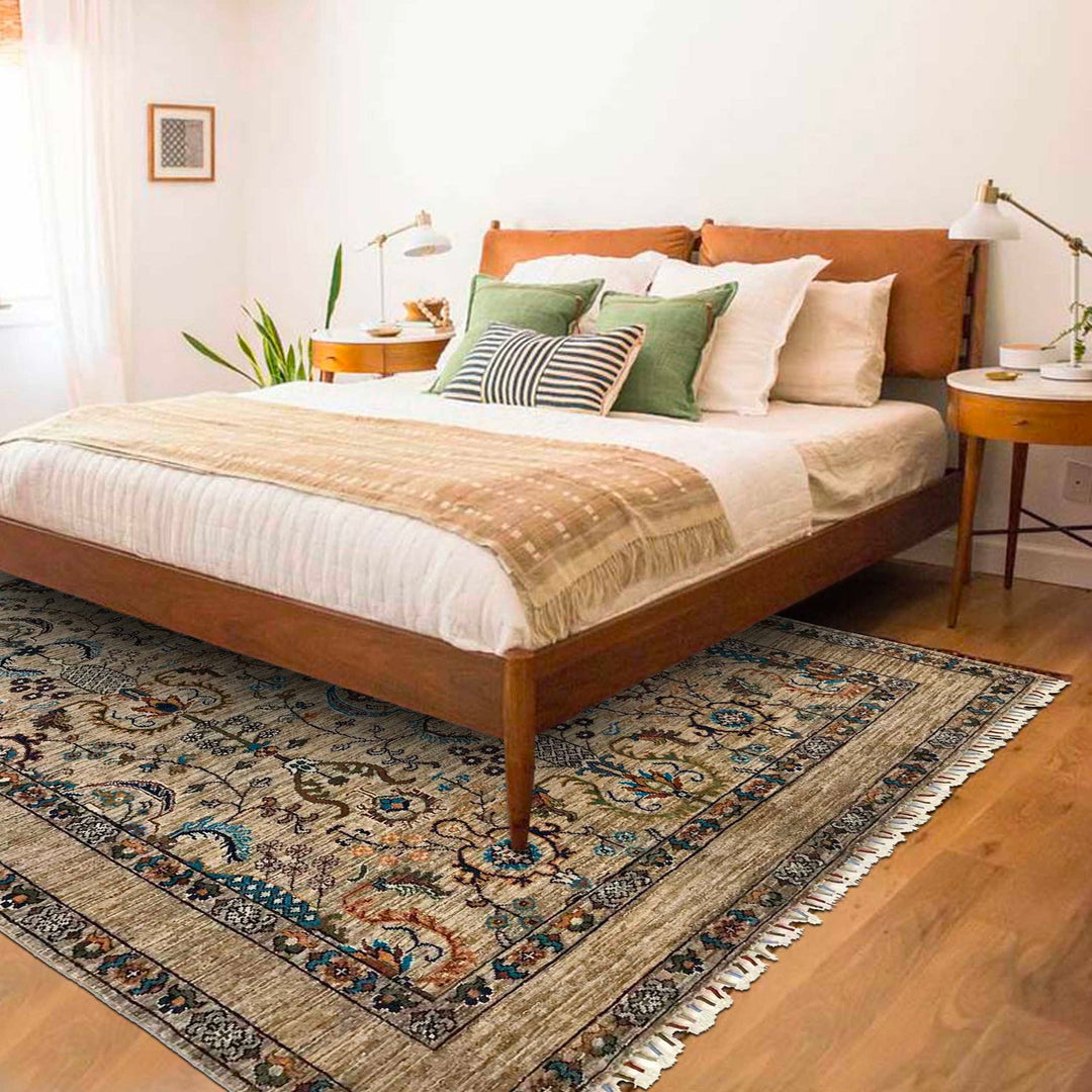 Hand Knotted Sultani Modern Rug 5' 8" x 7' 9" - No. AL85576