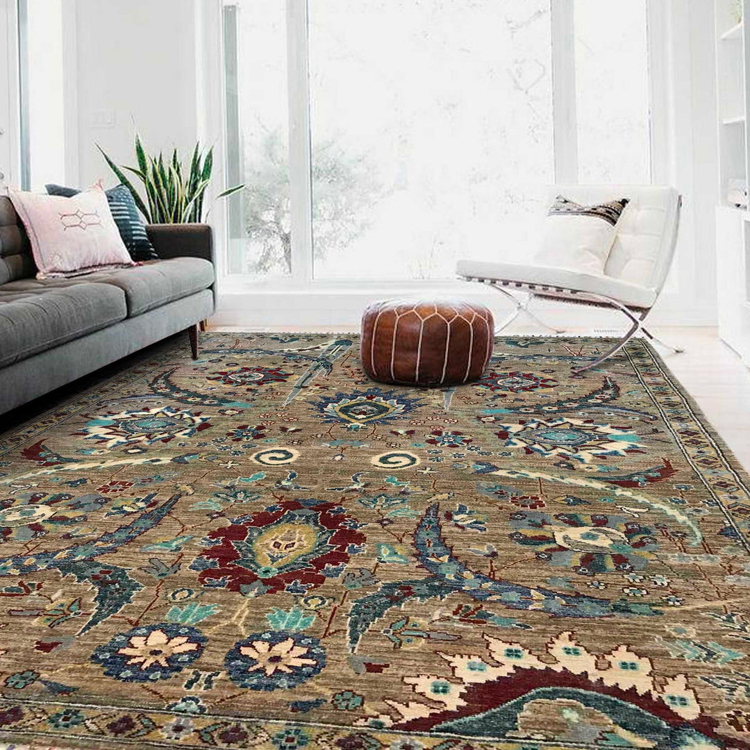 Hand knotted Contemporary Style Sultani Rug 5' 7" x 7' 9" - No. AL43755
