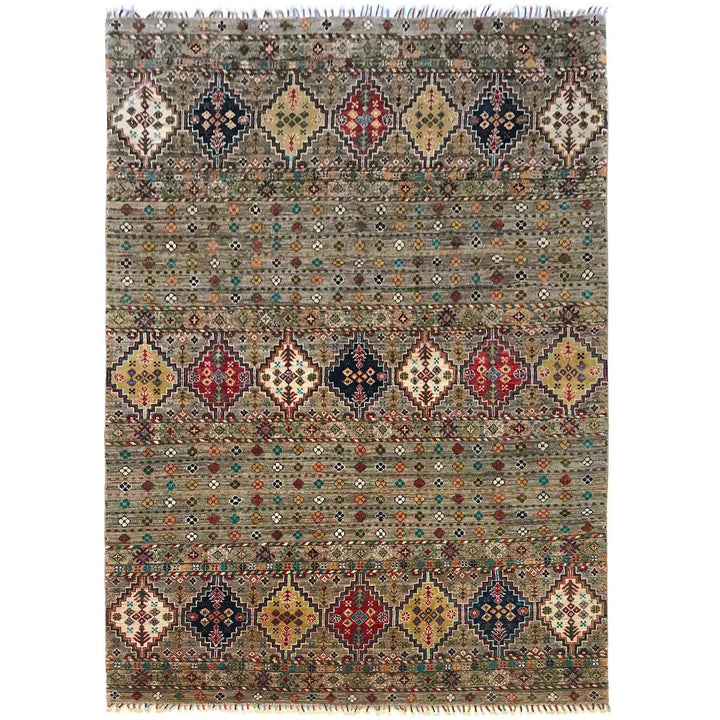 Contemporary Gabbeh Rug 5' 7" x 8' 10" - No. AL26645