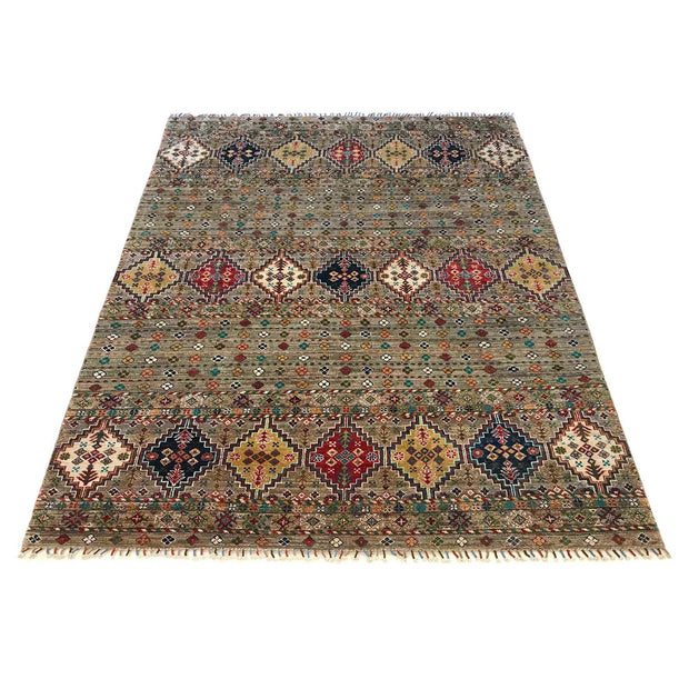 Contemporary Gabbeh Rug 5' 7" x 8' 10" - No. AL26645