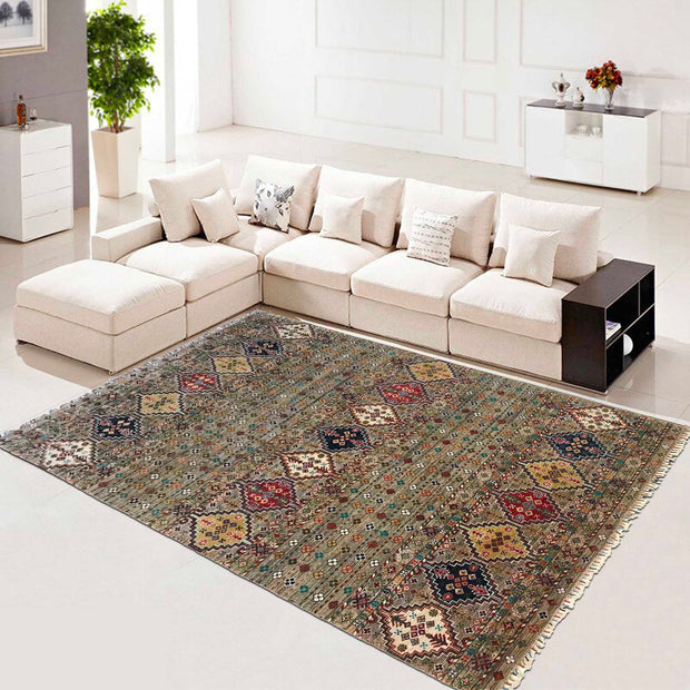 Contemporary Gabbeh Rug 5' 7" x 8' 10" - No. AL26645