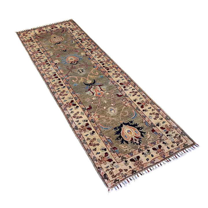 Modern Sultani Carpet Runner 2' 7" x 8' 1" - No. AL19467