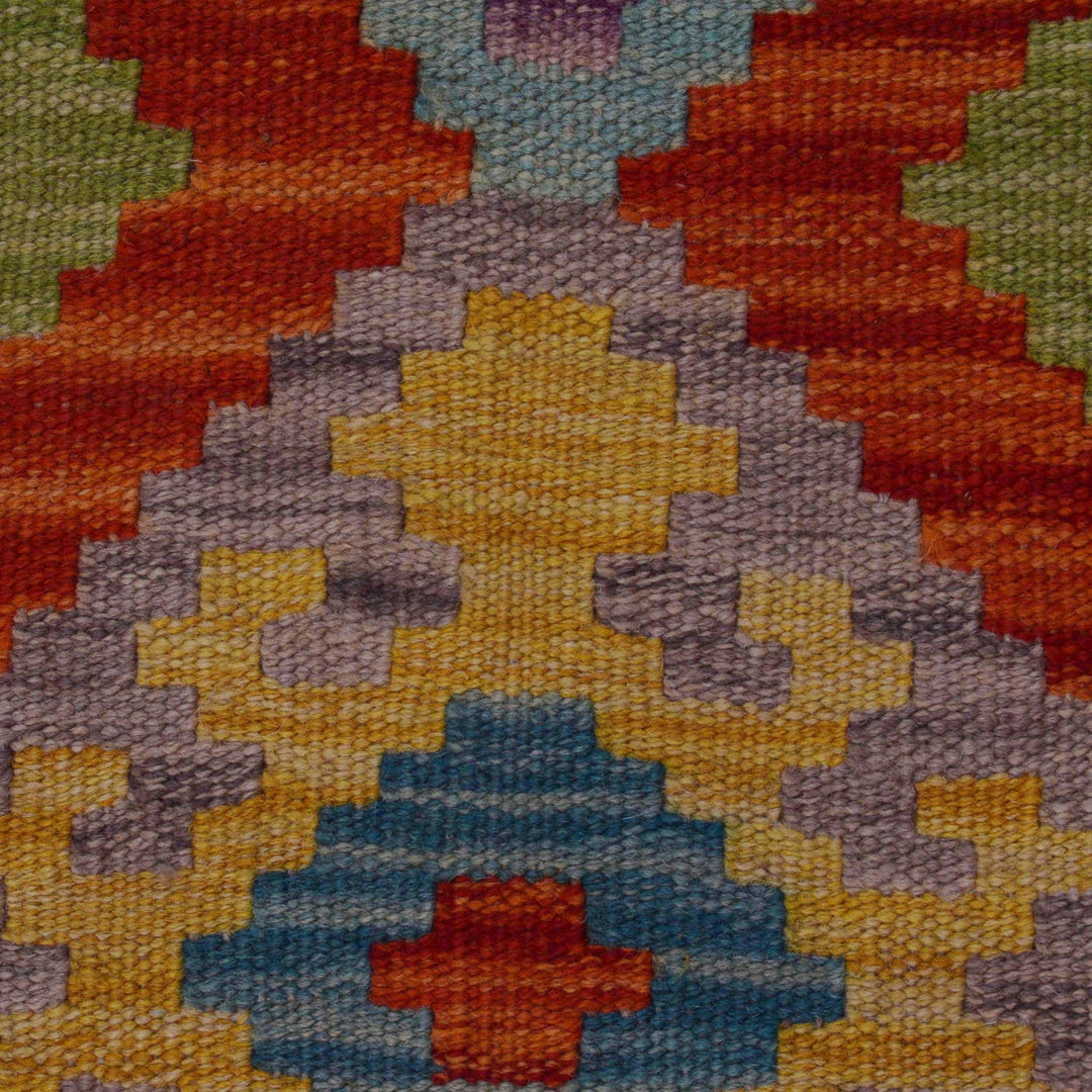 Handmade Turkish Design Wool Kilim 2' 6" x 4' 1" - No. AL21860