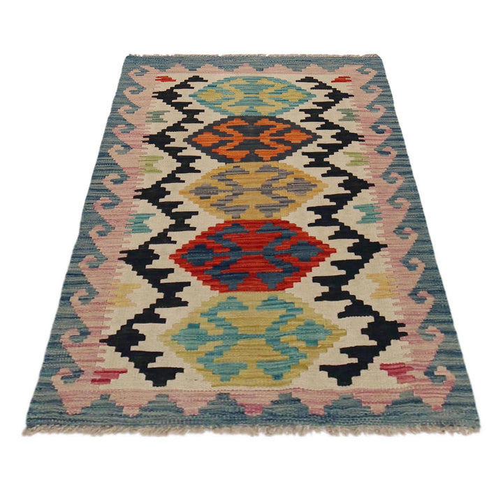 Hand Knotted Flatweave Kilim 2' 7" x 4' 3" - No. AL11267