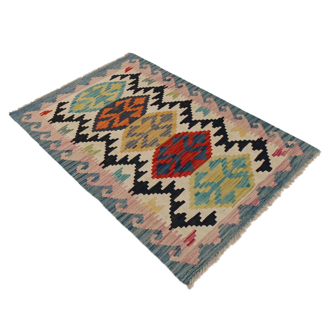 Hand Knotted Flatweave Kilim 2' 7" x 4' 3" - No. AL11267