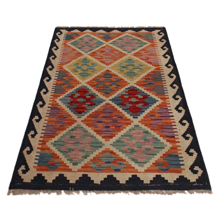 Handmade Vegetable Kilim 2' 9" x 4' 7" - No. AL63046