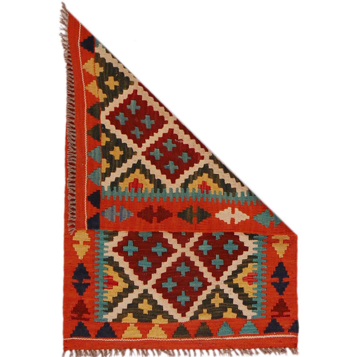 Small Size Chobi Kilim 2' 1" x 3' 0" - No. AL57154