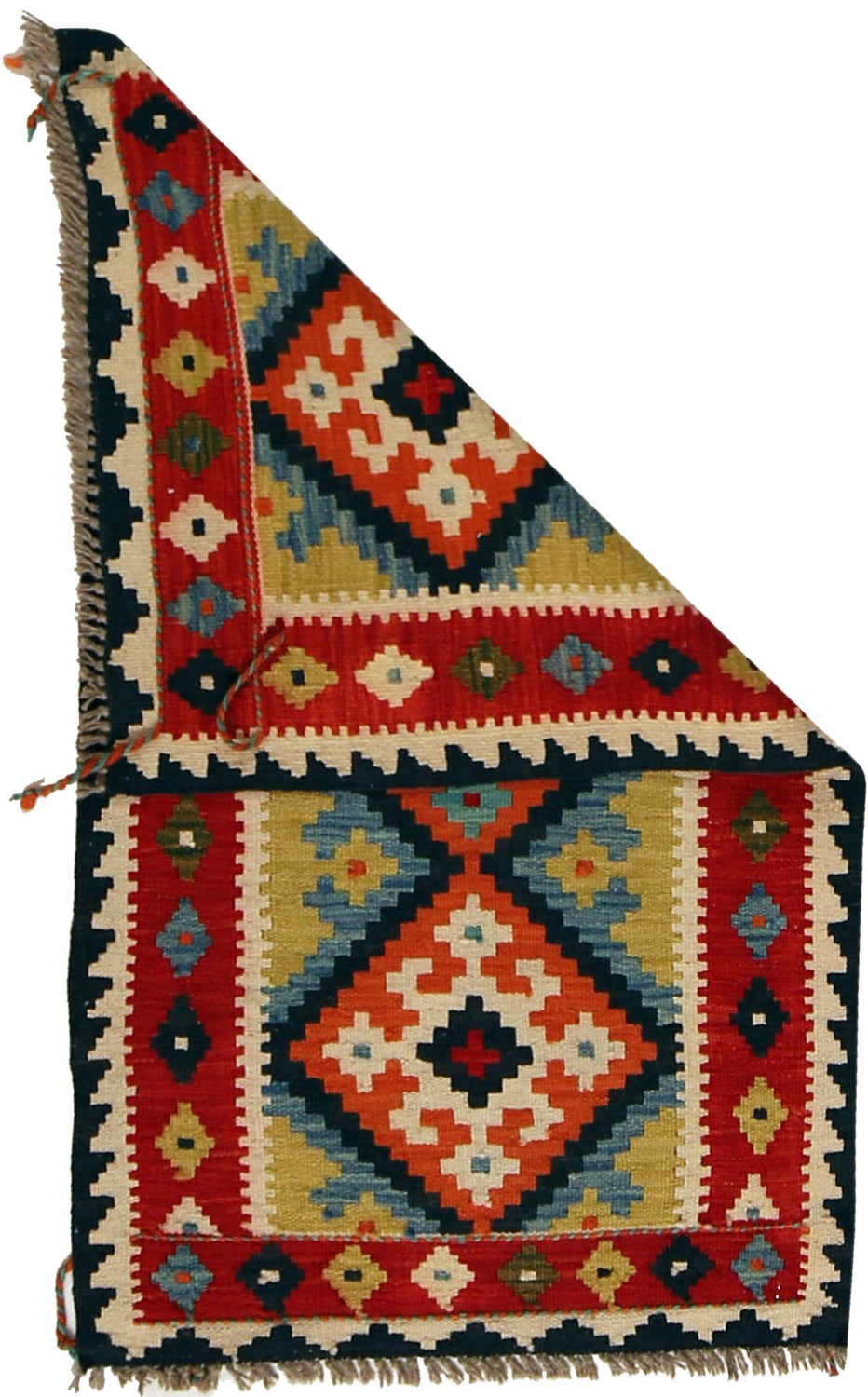 Handmade Afghan Vegetable Kilim 2' 0" x 3' 6" - No. AL73131