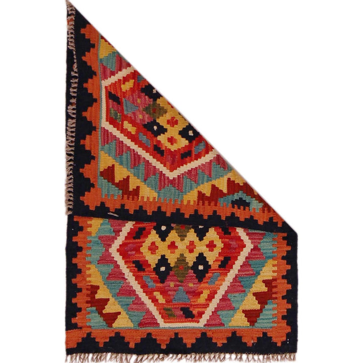 Handmade Vegetable Kelim 2' 0" x 3' 1" - No. AL66229