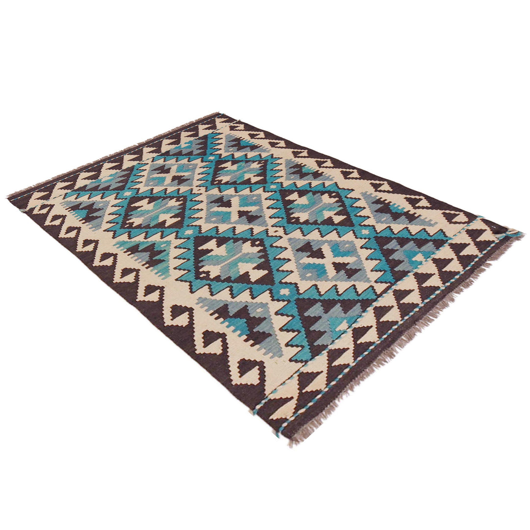 Hand Knotted Flatweave Kilim 2' 10" x 4' 4" - No. AL22031