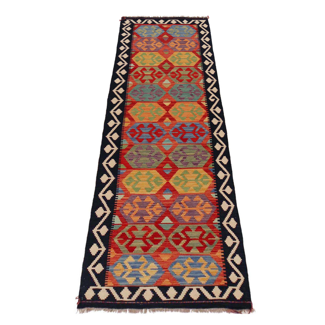 Long Kilim Runner 2' 7" x 9' 6" - No. AL90797