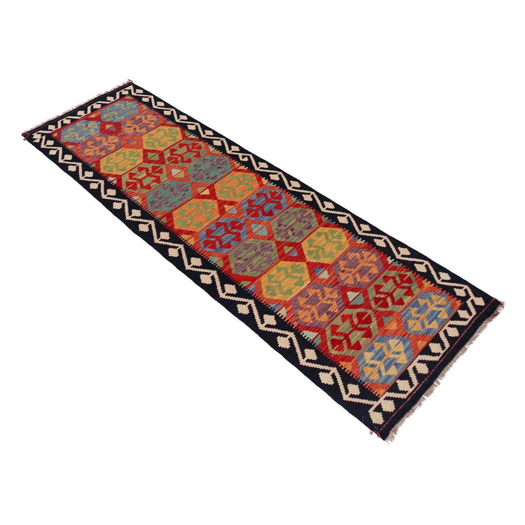 Long Kilim Runner 2' 7" x 9' 6" - No. AL90797