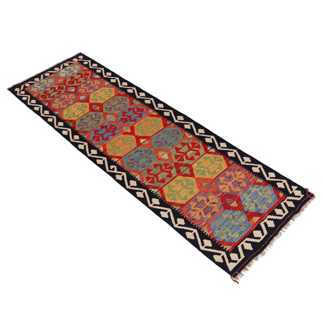 Long Kilim Runner 2' 7" x 9' 6" - No. AL90797
