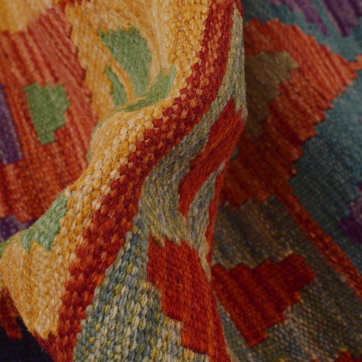 Long Kilim Runner 2' 7" x 9' 6" - No. AL90797