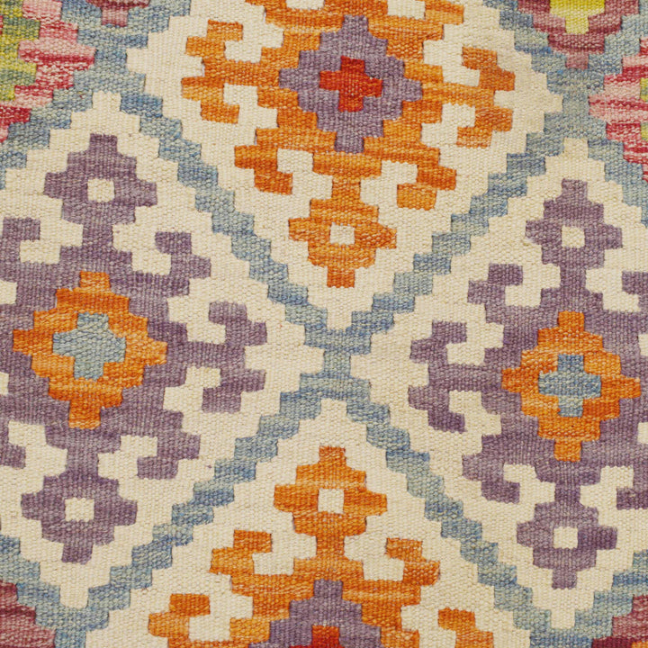 Handmade Vegetable Kilim Runner 2' 10" x 9' 8" - No. AL13695