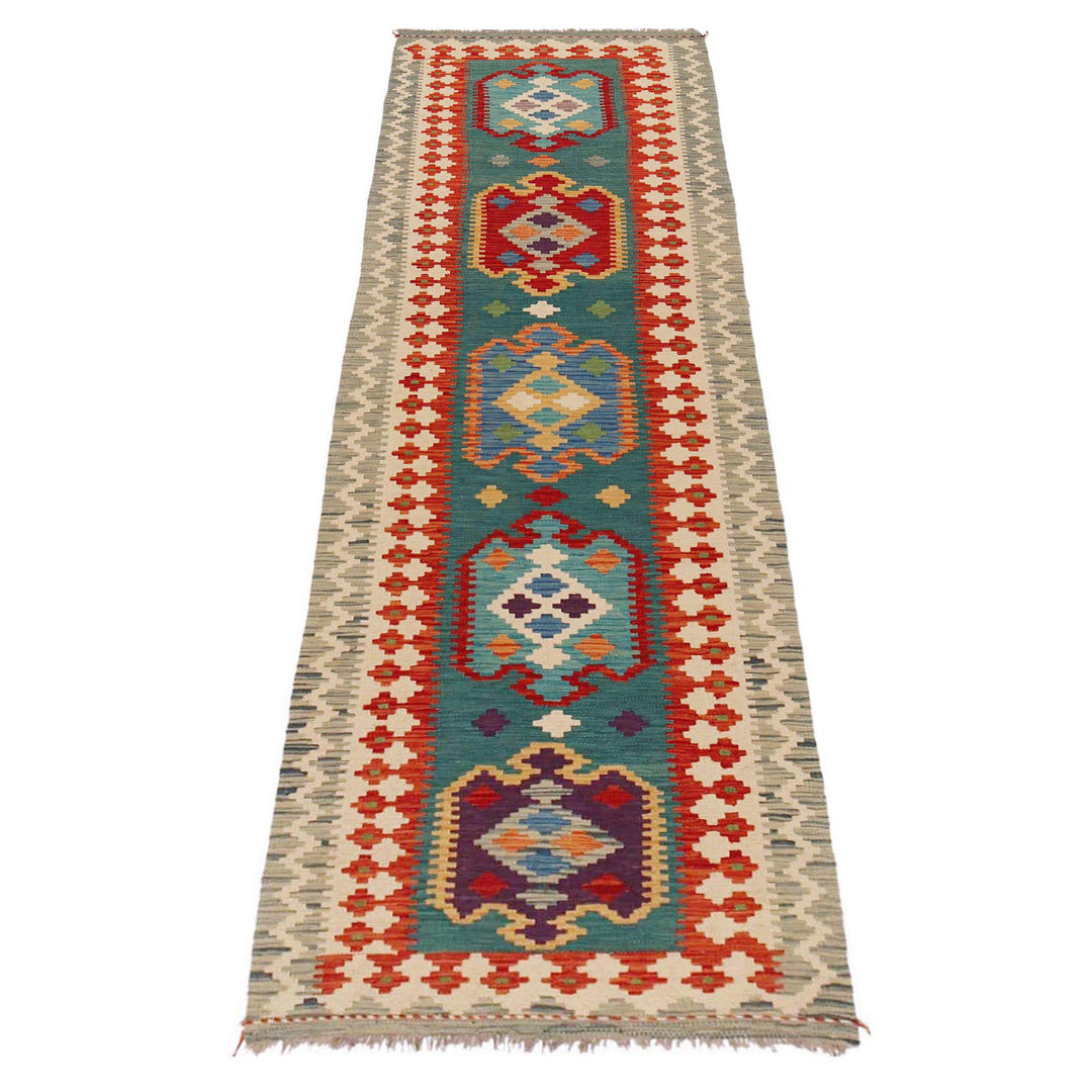 Long Chobi Kilim Runner 2' 8" x 9' 10" - No. AL57828