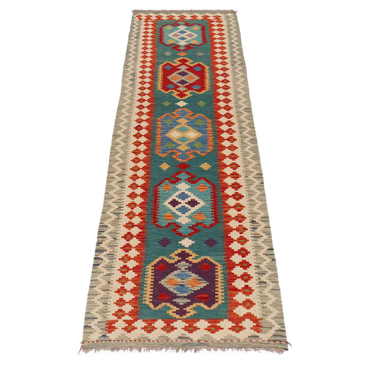 Long Chobi Kilim Runner 2' 8" x 9' 10" - No. AL57828