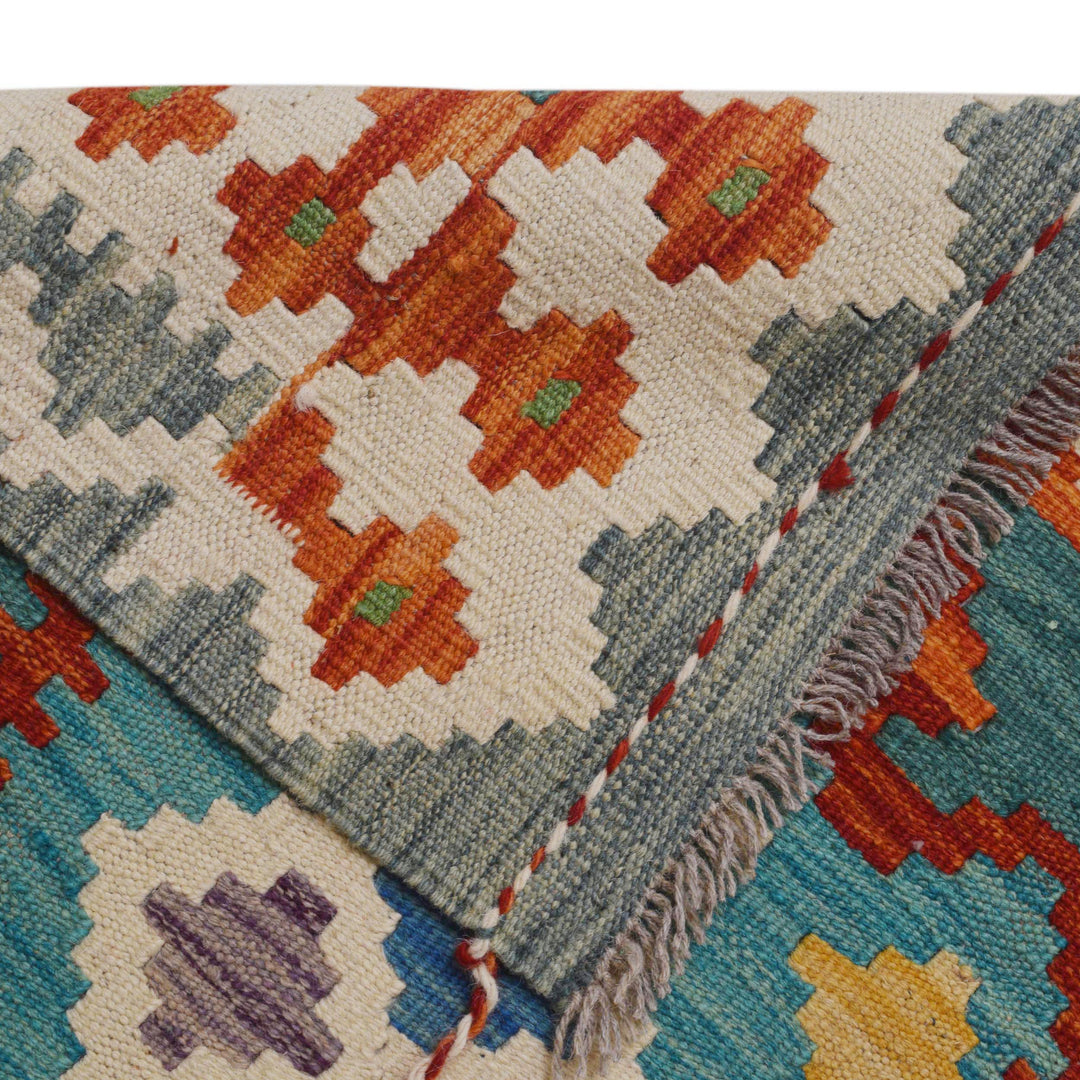 Long Chobi Kilim Runner 2' 8" x 9' 10" - No. AL57828