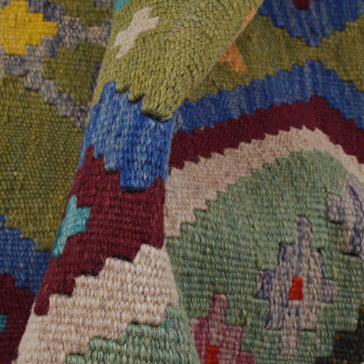 Handmade Vegetable Kilim Runner 2' 9" x 6' 6" - No. AL54728