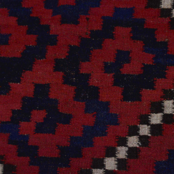 Afghan Kilim Rug 5' 9" x 9' 8" Flat-Weave | No. AL82423