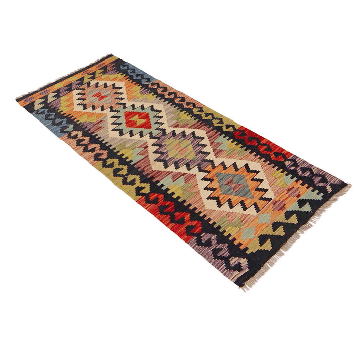Short Chobi Kilim Runner 1' 9" x 4' 11" - No. AL91351