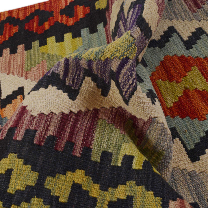 Short Chobi Kilim Runner 1' 9" x 4' 11" - No. AL91351