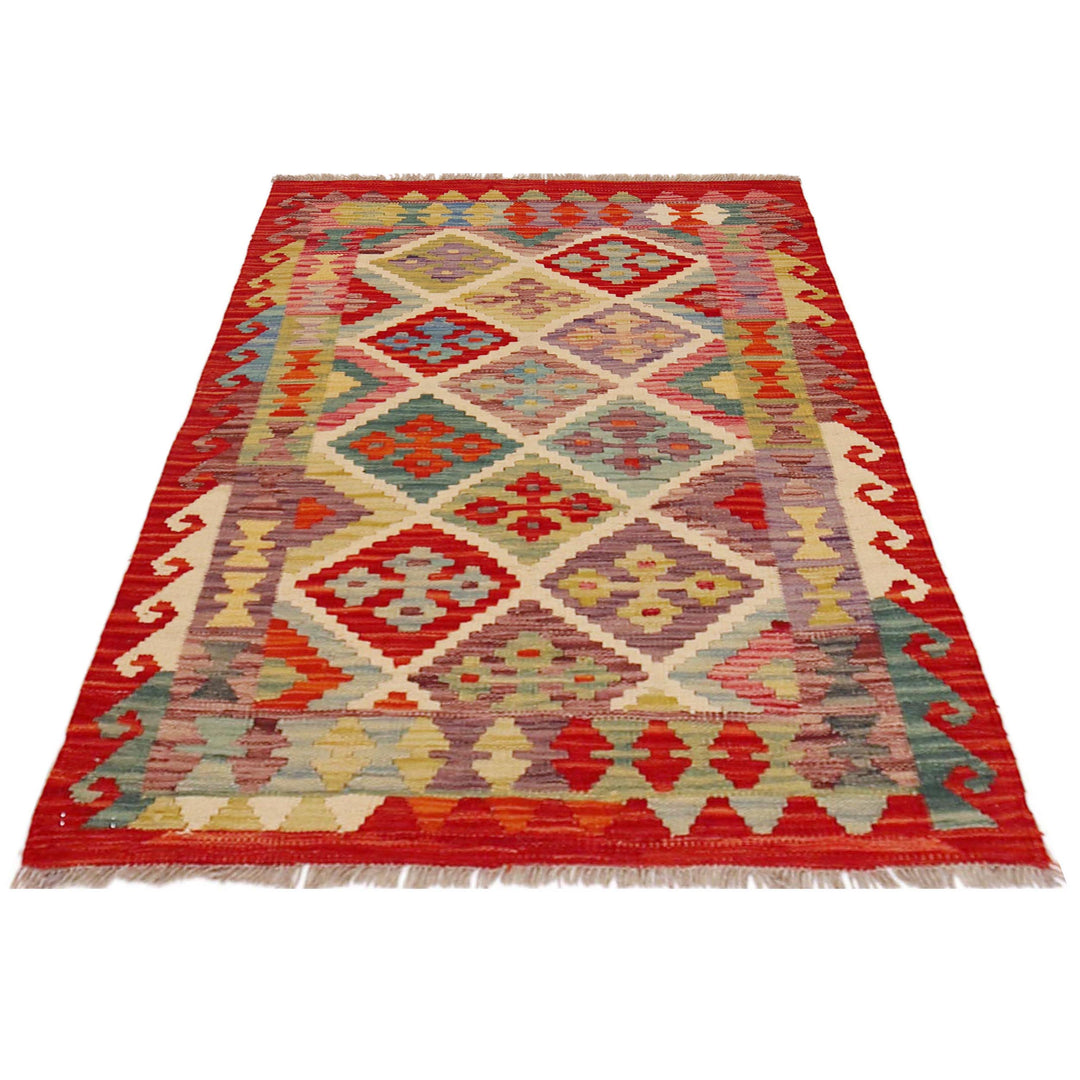Small Size Chobi Kilim 2' 7" x 3' 9" - No. AL26356