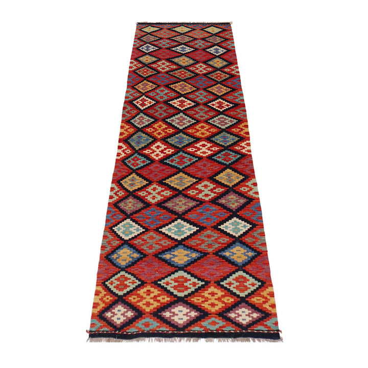 Long Kilim Runner 2' 9" x 10' 1" - No. AL17937
