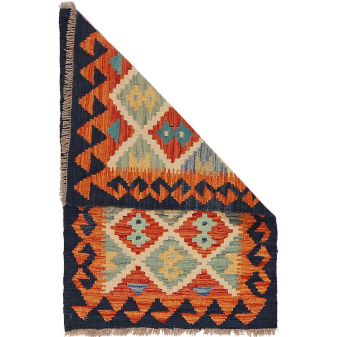 Handmade Vegetable Kilim 2' 0" x 3' 1" - No. AL20296