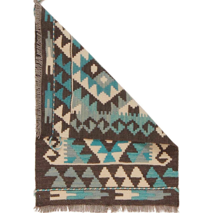 Handmade Vegetable Kilim 1' 10" x 2' 7" - No. AL84393