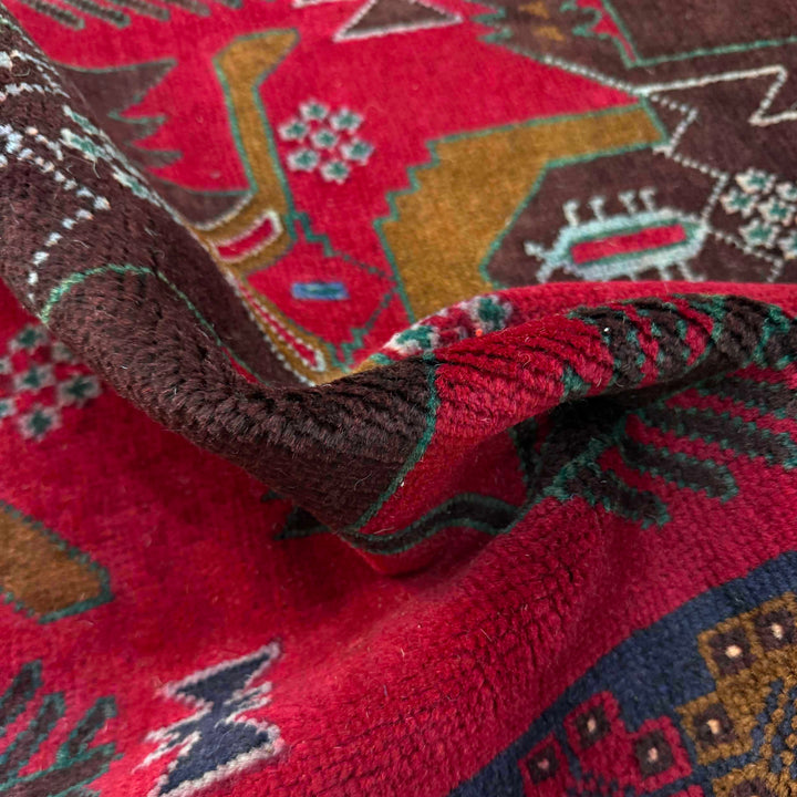 Tribal Baloch Rug 2' 11" x 4' 9" - No. AL68553