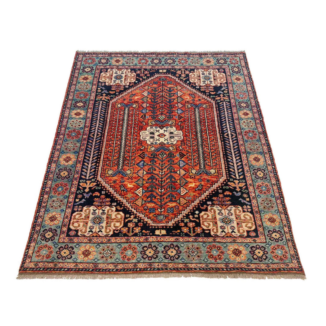 Handmade Sherazi Area Rug 5' 7" x 7' 7" - No. AL81367