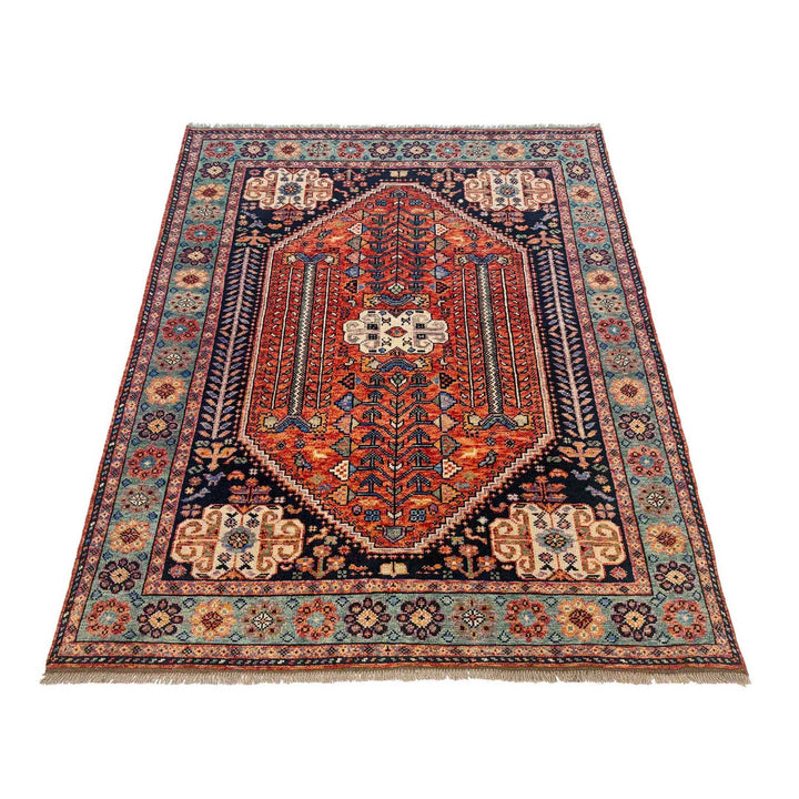 Handmade Sherazi Area Rug 5' 7" x 7' 7" - No. AL81367
