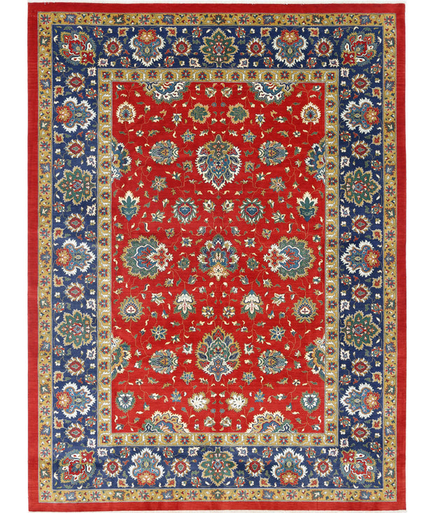 Gulshan Wool & Bamboo Silk Rug 8' 10" x 12' 3" - No. AT94699