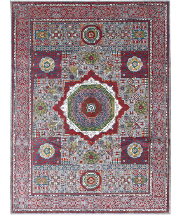 Gulshan Wool & Bamboo Silk Rug 8' 10" x 11' 11" - No. AT51178