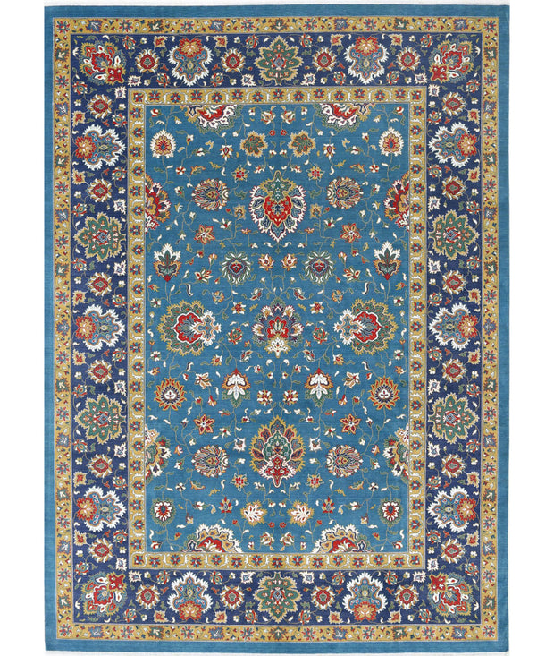Gulshan Wool & Bamboo Silk Rug 8' 10" x 12' 3" - No. AT92829