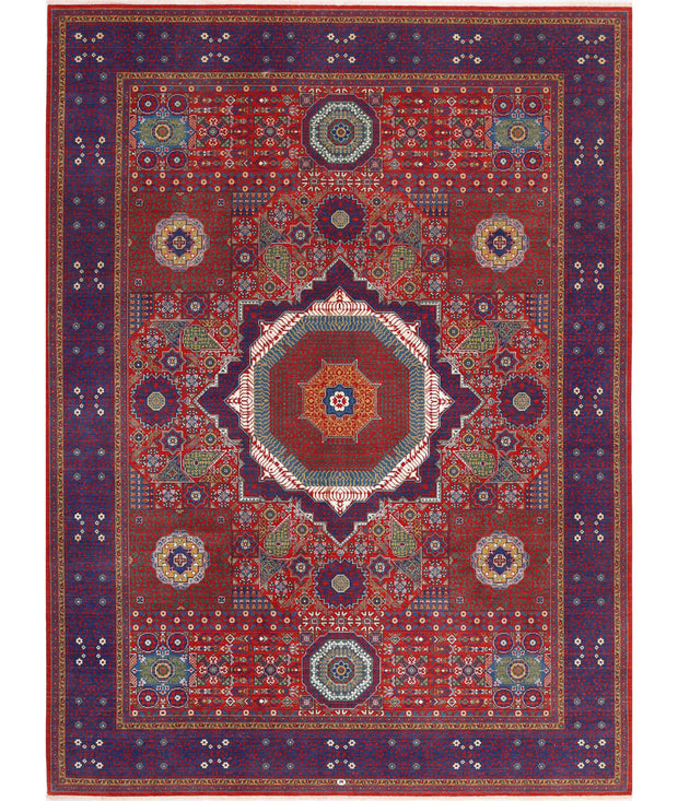Gulshan Wool & Bamboo Silk Rug 8' 10" x 11' 11" - No. AT24923