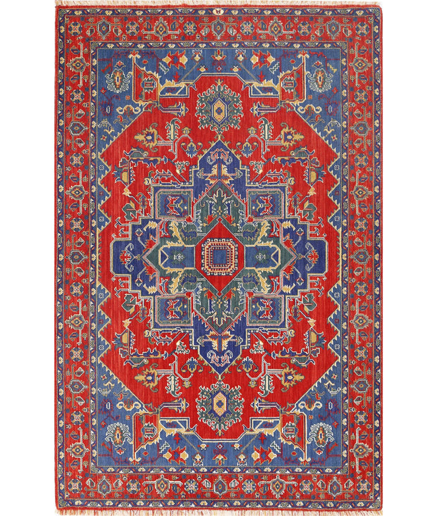 Gulshan Wool & Bamboo Silk Rug 3' 1" x 6' 0" - No. AT21796