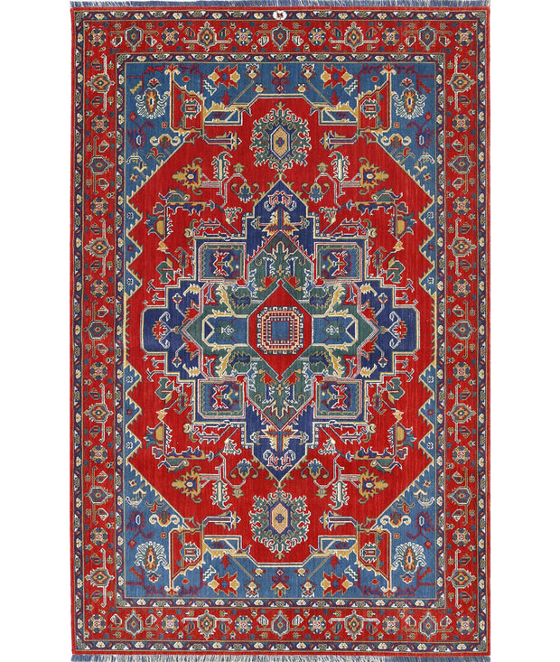 Gulshan Wool & Bamboo Silk Rug 3' 10" x 6' 0" - No. AT90050