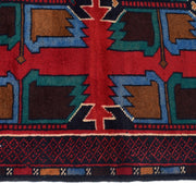 Red Baluchi Rug 2' 11" x 4' 5" - No. AL67476