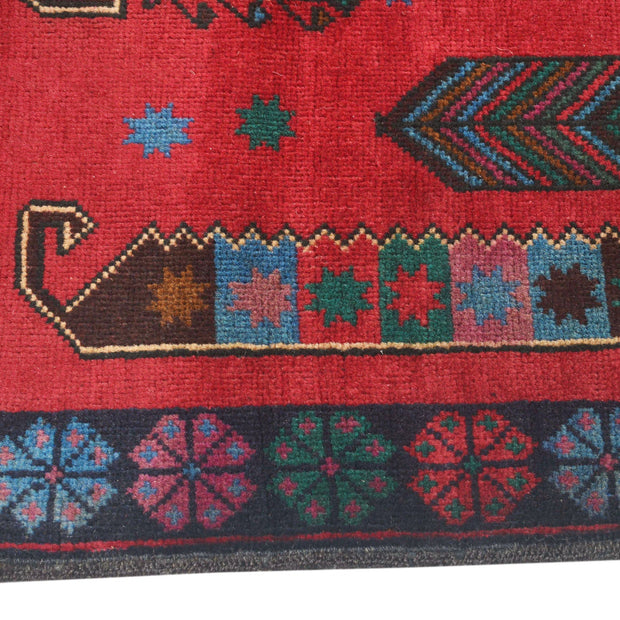 Red Baluchi Rug 2' 10" x 4' 7" - No. AL67754