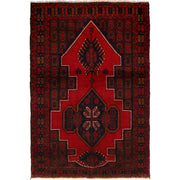 Handmade Baluchi Rug 3' 3" x 4' 5" - No. AL62554