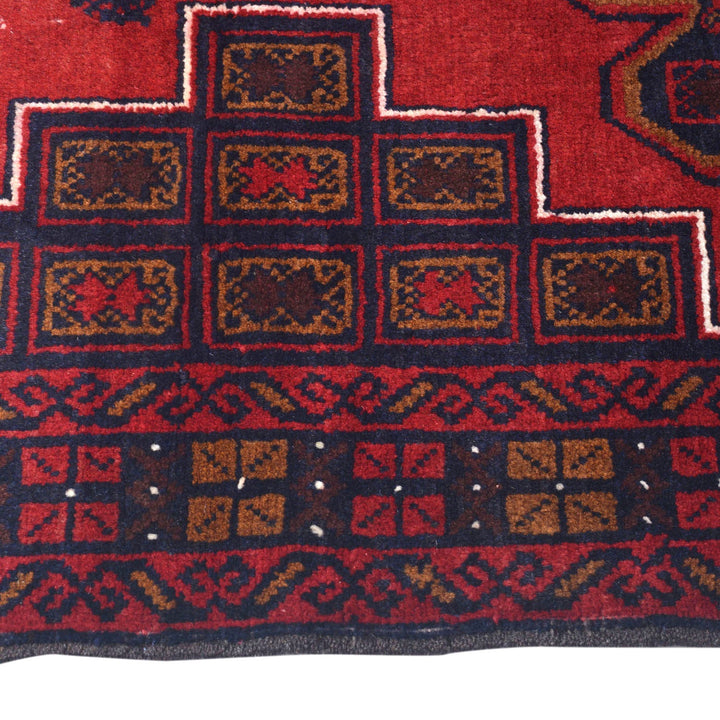 Handmade Baluchi Rug 3' 3" x 4' 5" - No. AL62554