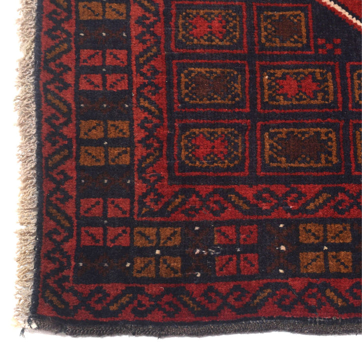 Handmade Baluchi Rug 3' 3" x 4' 5" - No. AL62554