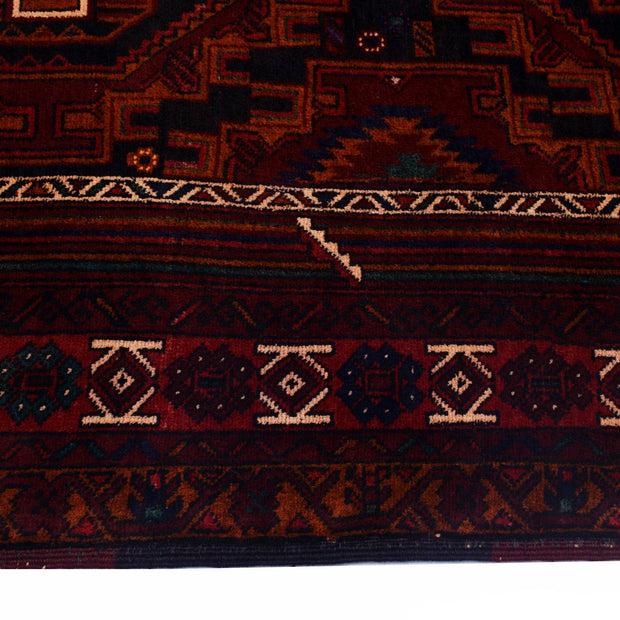 Hand Knotted Baluchi Rug 4' 1" x 6' 6" - No. AL53287